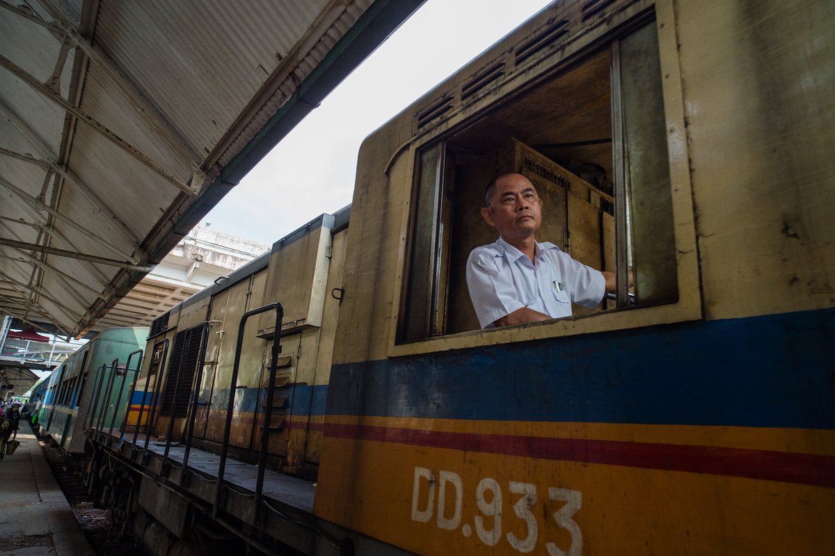 Most rail lines & 60% of #Myanmar’s highways are in poor condition   #transp…