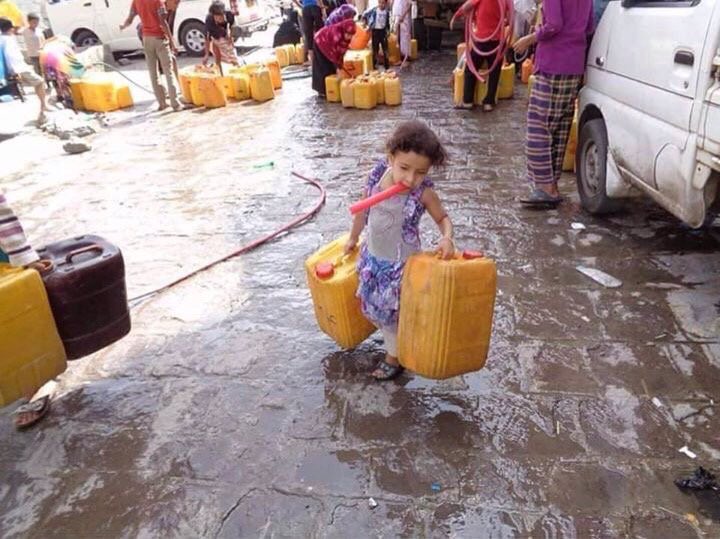This little girl is one of 9m children in #Yemen struggling to get access to saf…