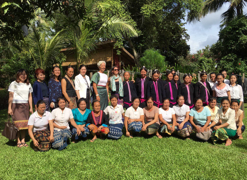 .@lagarde Thanks to the people of Laos for another wonderful visit. See you next…