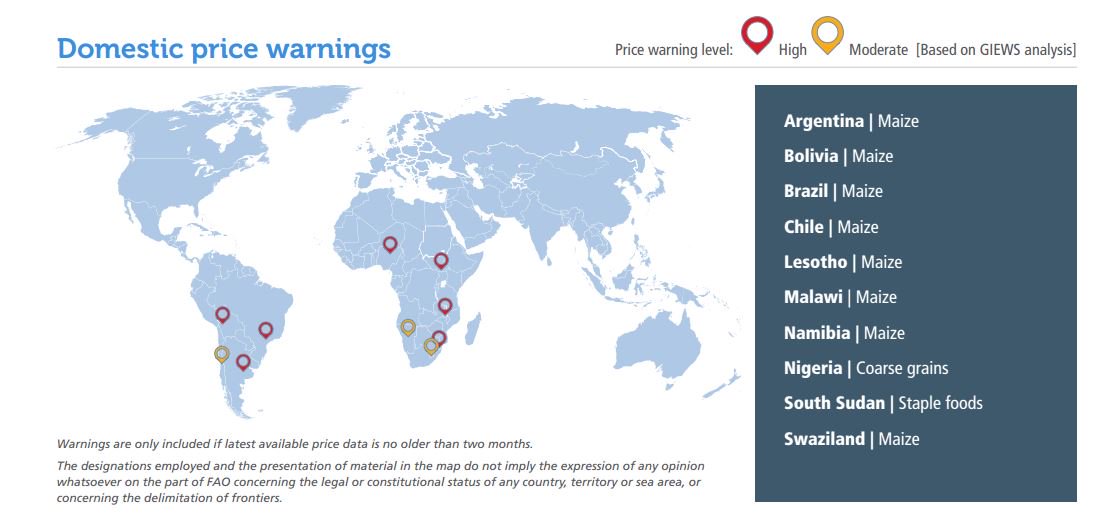 #GIEWS Food Price Monitoring and Analysis  …