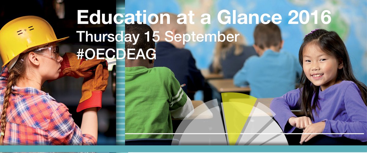 Here’s one for yr #backtoschool reading list: #Education at a Glance, out 15 Sep…