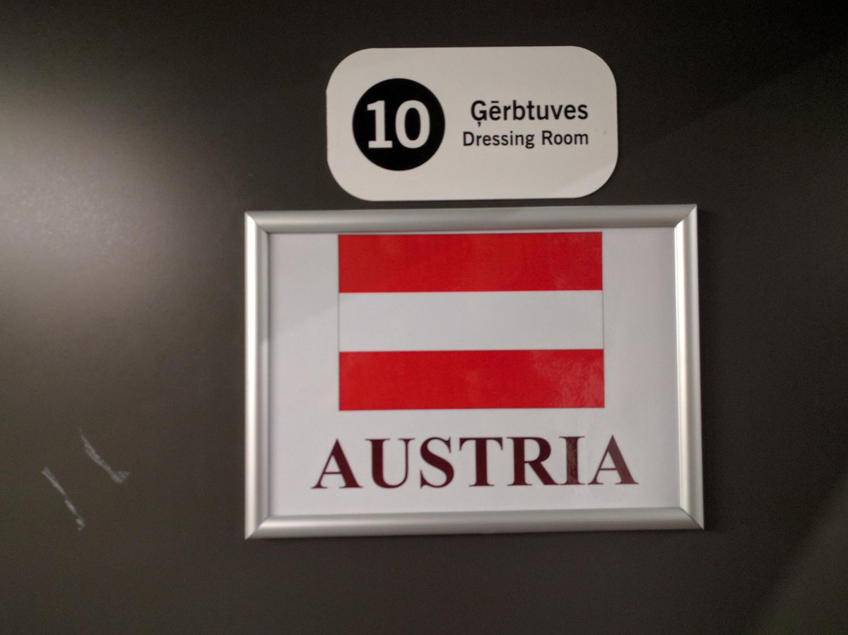 Team Austria is setting up for their debut at the #IceHockey #OlympicQualificati…