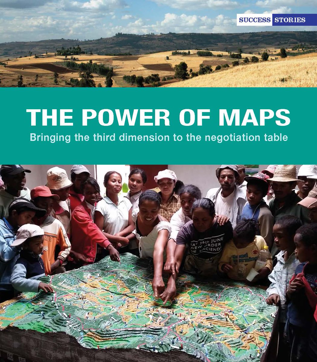 The book “The power of maps” will be launched tomorrow at #IUCNCon…