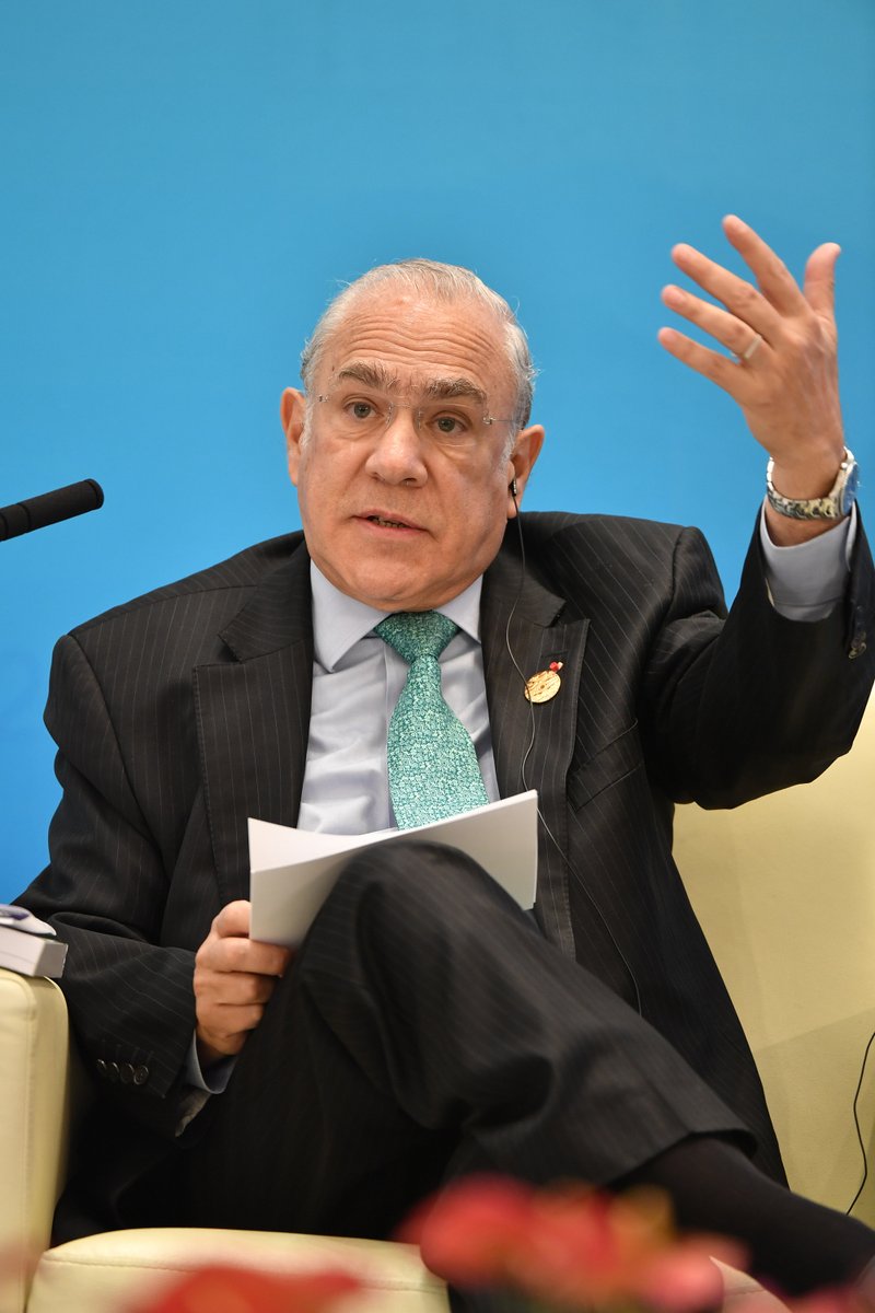 Central banks, growth, corporate tax: Read @Reuters intvu w/#OECD’s Gurria, Sain…