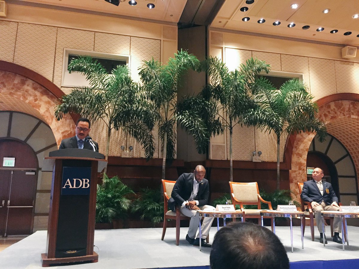 LIVE: We must maximize potential of #climatefinance to reduce #climaterisk and #…