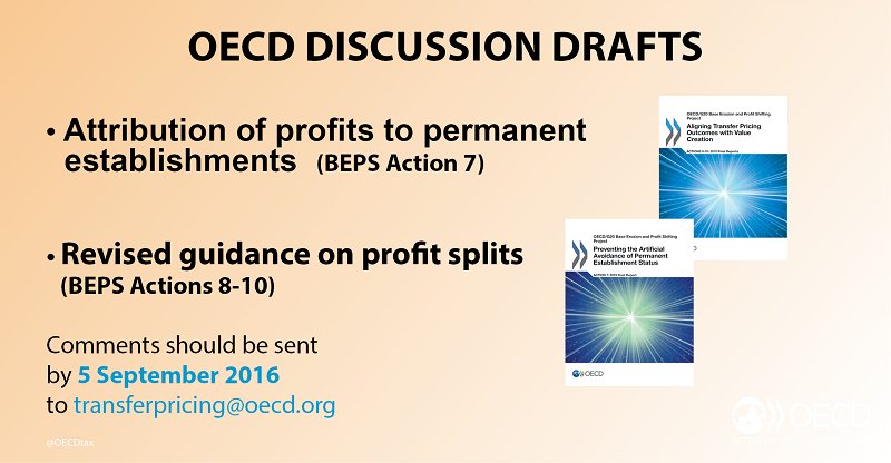 Last chance to comment on #BEPS discussion drafts ⏳  | #tax #transf…