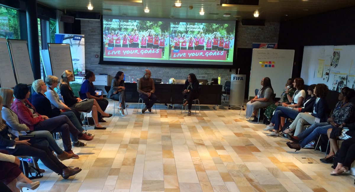 Welcome back to the FIFA Female Leadership Development partic…