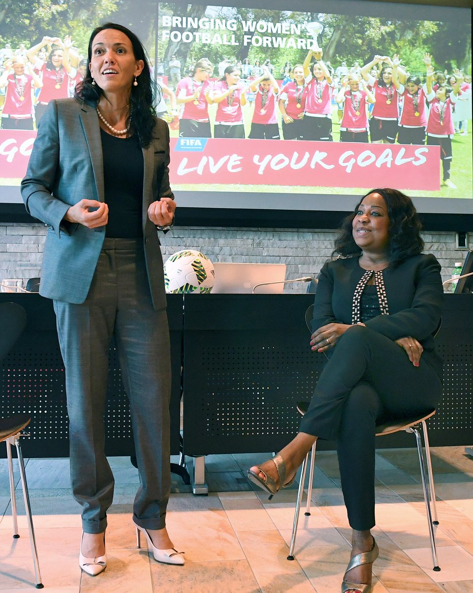 At FIFA we’re making firm commitment to ensure women can rise…