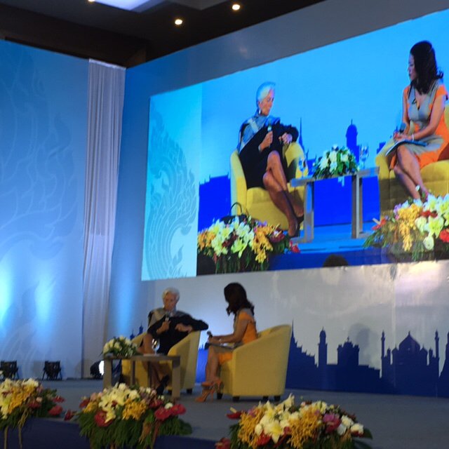 Lagarde at #ASEAN: “If growth is more inclusive, it is more sustainable” …