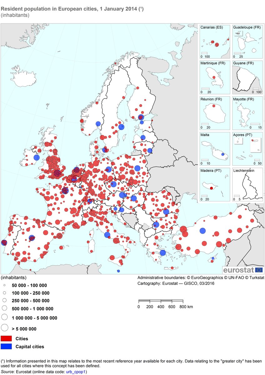 A statistical portrait of cities, towns and suburbs across the EU  …