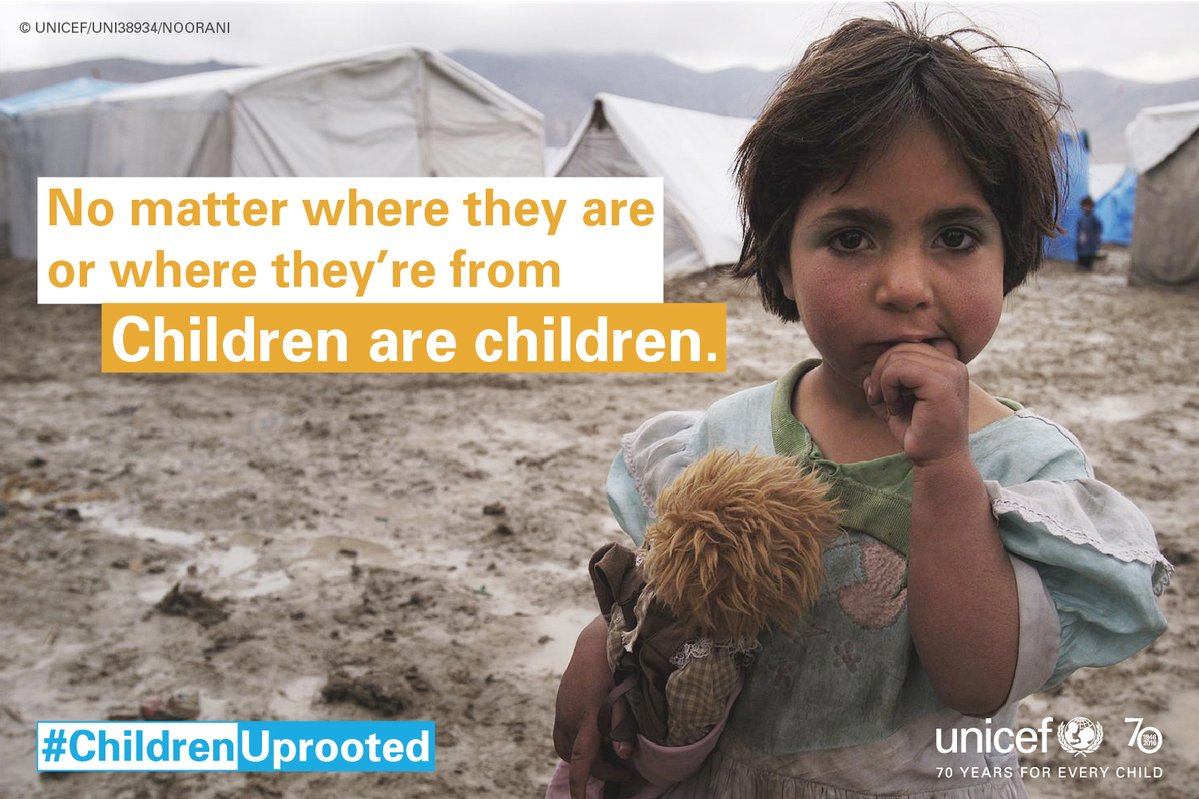 Not refugee children. Not migrant children. They’re #childrenfirst.  #UNGA …