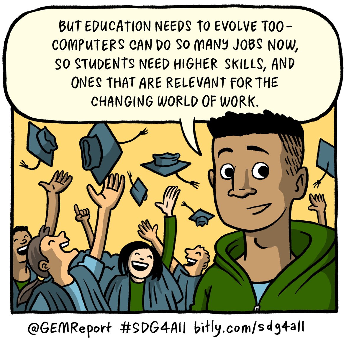 We must use education as a capacity-building tool in all sectors #SDG4all  …