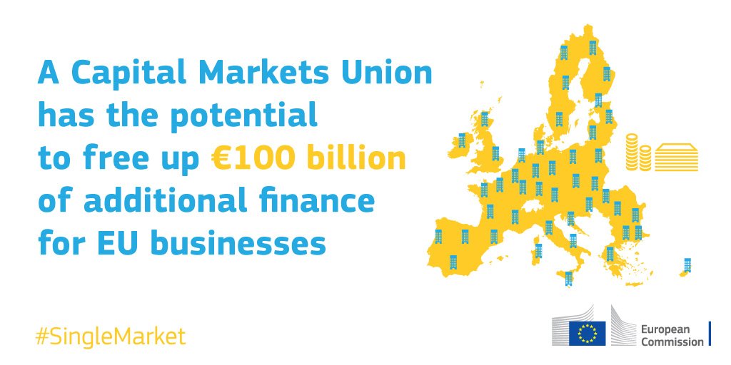 “A #CapitalMarketsUnion will make our financial system by far…