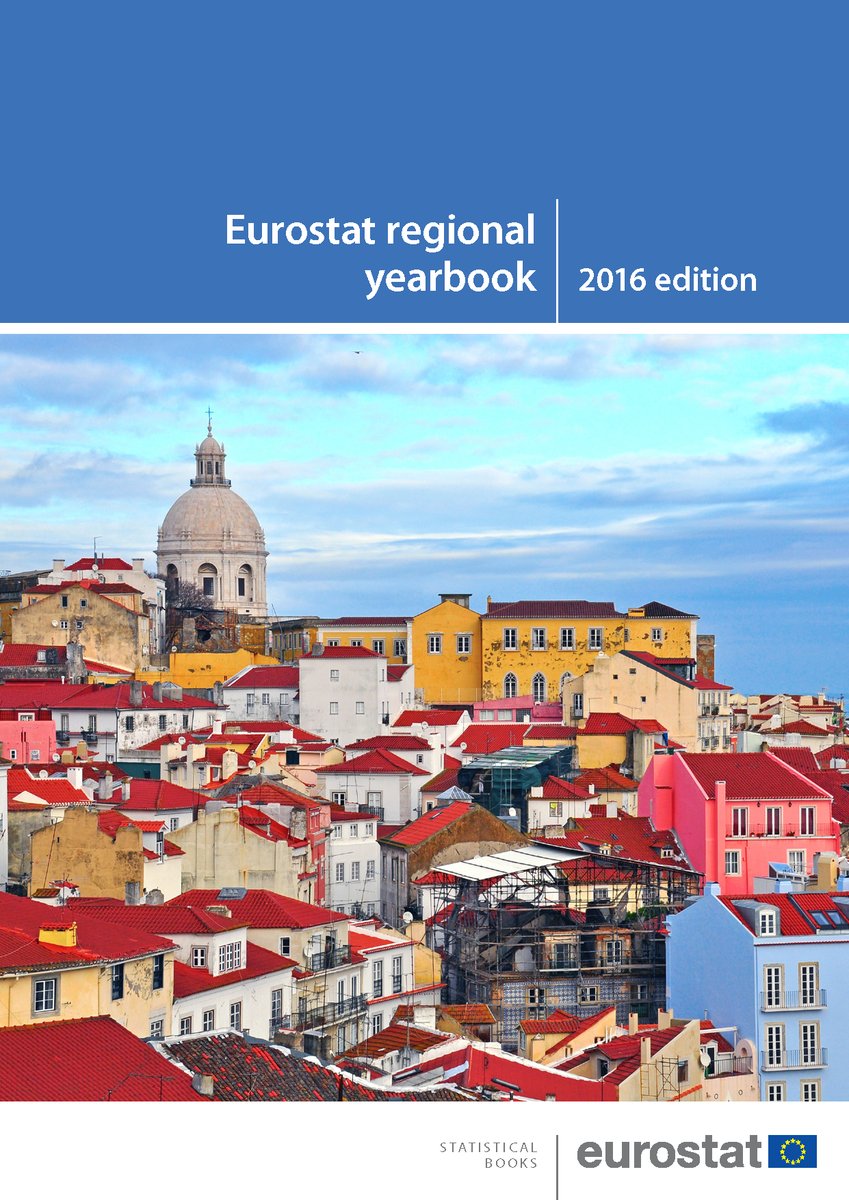 #Eurostat Regional Yearbook 2016 is out! #EUregions  …