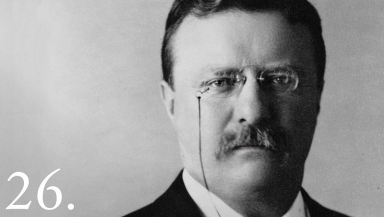 Today in 1901, Theodore Roosevelt becomes the 26th President of the United State…