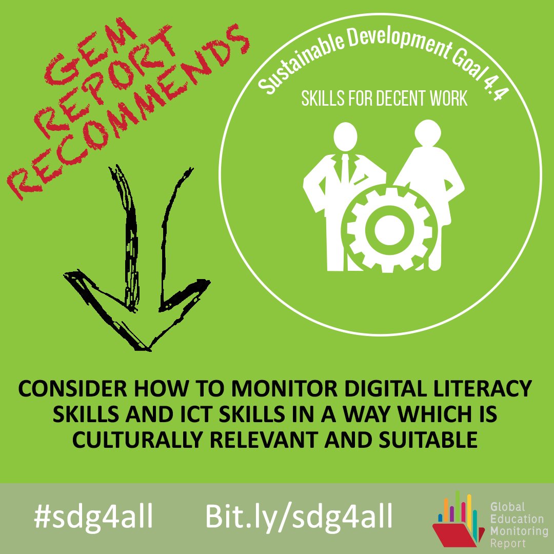 .@GEMReport shows high literacy skills almost double probability of holding a de…