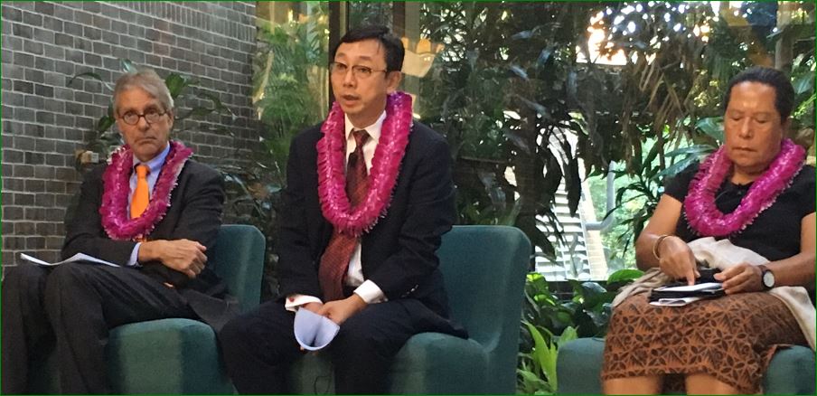 Tao Zhang: Huge $ of natural disasters requires small states to invest in resili…