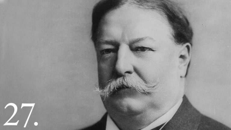 Today in 1857, William Howard Taft is born. Taft served as  president and chief …
