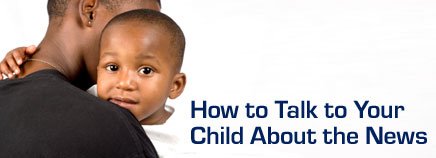 Talking to kids about what they see on the news is difficult. Here are some tips…