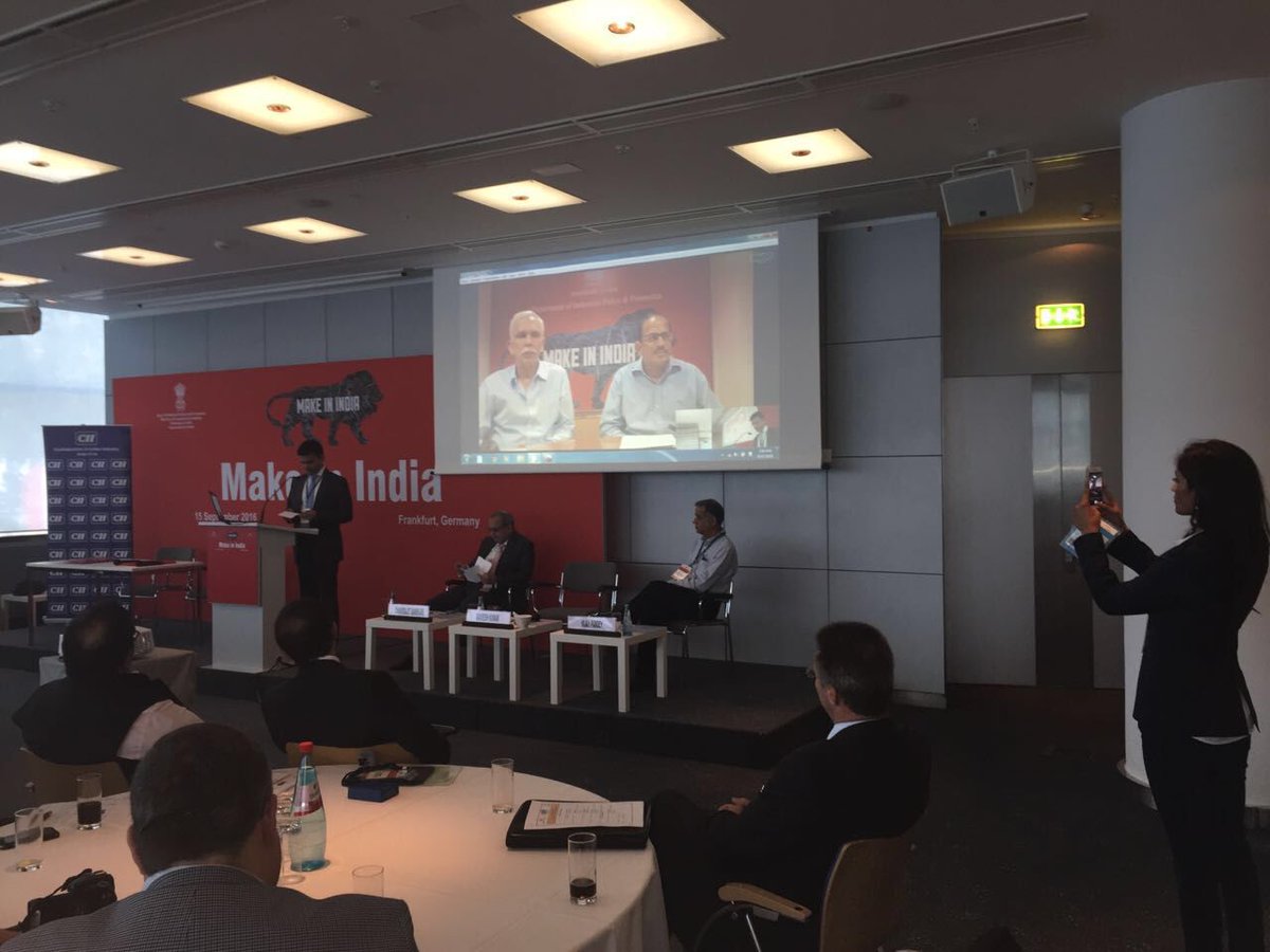 Addressed Make in India event in Automechanica,Frankfurt thro…