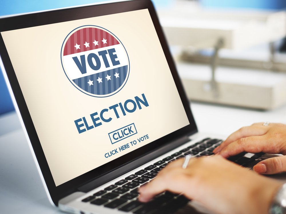 29% of Likely US Voters favor allowing voters to #vote #online in the area where…