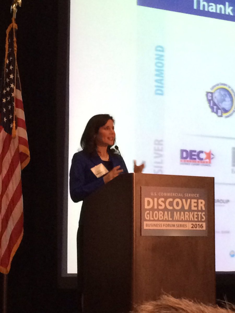 @USCommercialSvc Healthcare Team Leader Tembi Secrist encoura…