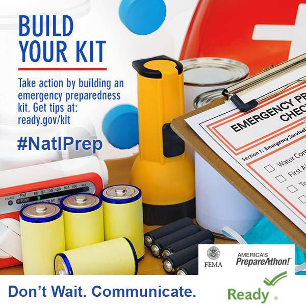 Have you built your preparedness kit yet? Get tips from @Readygov → …