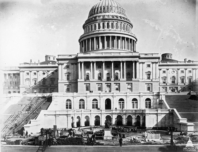 Today in 1793, President George Washington lays the cornerstone to the @uscapito…