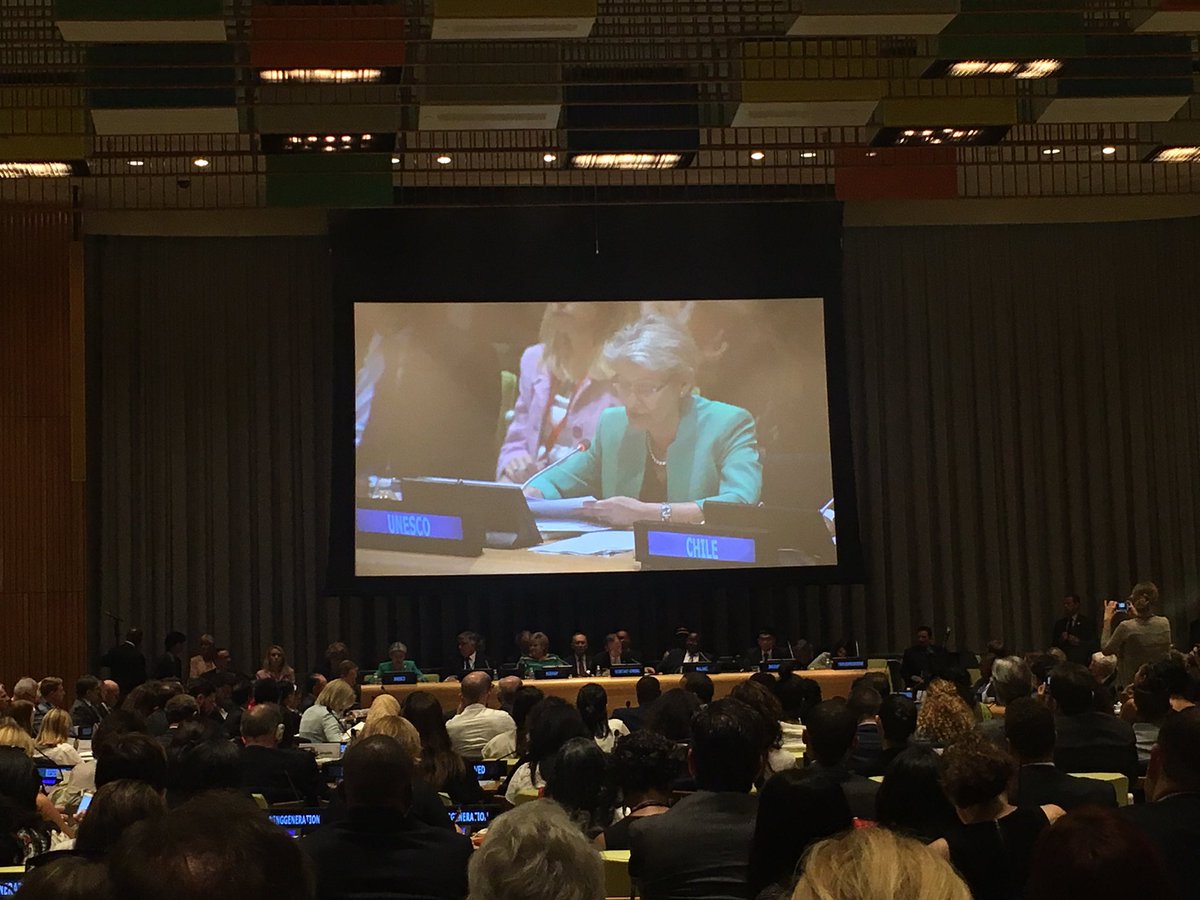 “Education brings hope, sustainability, inclusion and life. @…