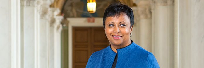 Meet @librarycongress’ head librarian, Carla Hayden. The first woman to lead the…