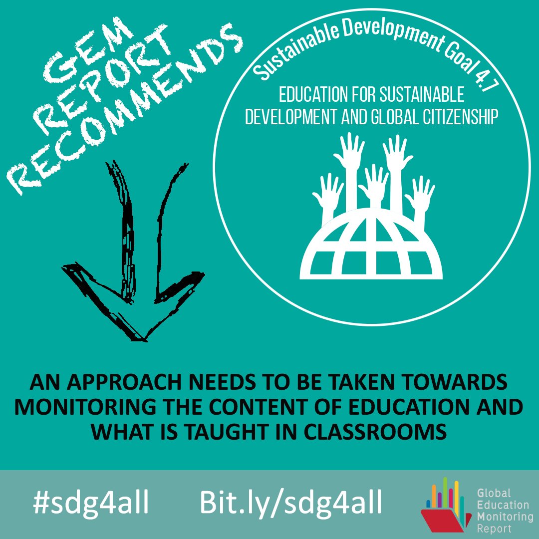 Curricula are main way skills to promote sustainable dev & global citizenshi…