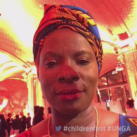 My wish for child #refugees & migrants. I stand with UNICEF at #UNGA #childr…