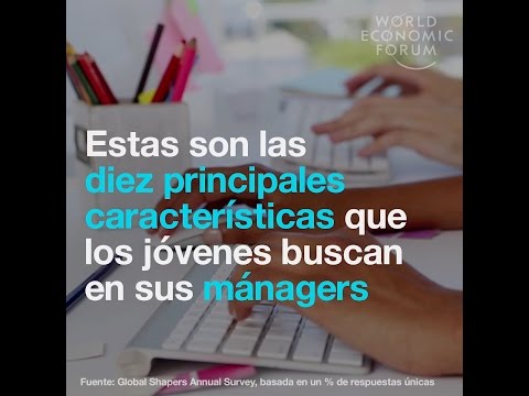 Estas son las diez principales características que los jovenes buscan en sus mánagers