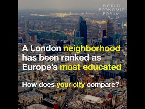 A London neighborhood has been ranked as Europe’s most educated  How does your city compare?