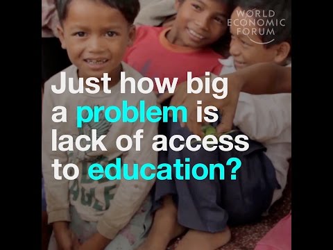 Just how big a problem is lack of access to education?