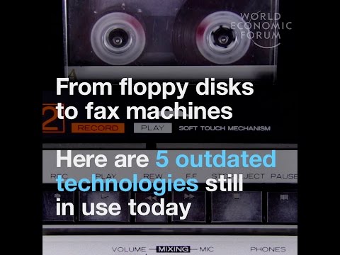 From floppy disks to fax machines   Here are 5 outdated technologies still in use today