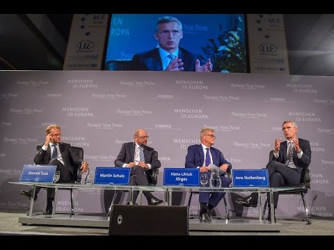 ‘Menschen in Europa’ panel discussion in Passau, Germany, 10 OCT 2016