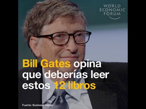 Bill Gates opina que deberías leer estos 12 libros