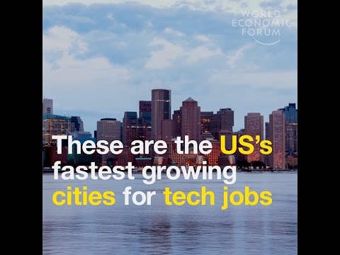 These are the US’s fastest growing cities for tech jobs