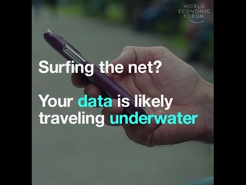 Surfing the net? Your data is likely traveling underwater