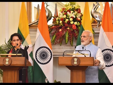 PM Modi’s Speech at Joint Press Statements with Myanmar State Counsellor Daw Aung San Suu Kyi