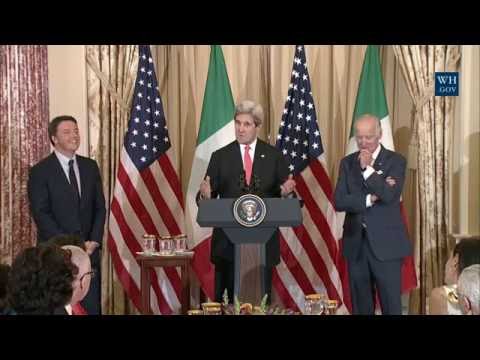 Vice President Biden Hosts a Luncheon in Honor of Prime Minister Renzi