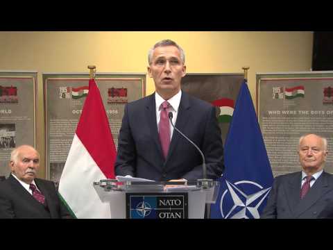 NATO Secretary General at 1956 Hungarian Revolution Commemoration, 24 OCT 2016