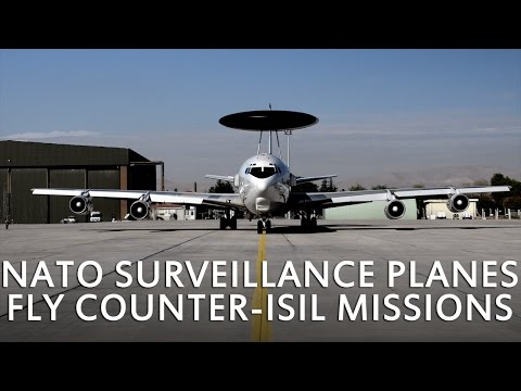 NATO surveillance planes fly counter-ISIL missions