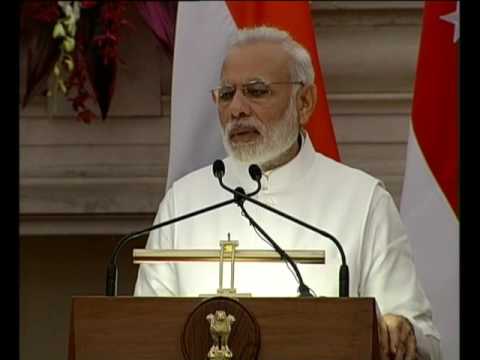 PM Modi’s Speech at Joint Press Statements with PM of Singapore Mr. Lee Hsien Loong