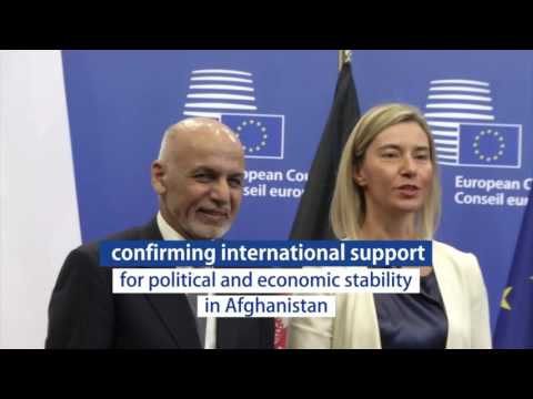 International community pledges support for Afghanistan