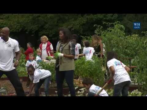 White House Kitchen Garden Fall 2016 Harvest