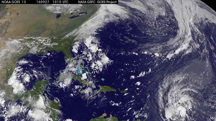 Satellite imagery shows how a tropical storm morphed into Hu…