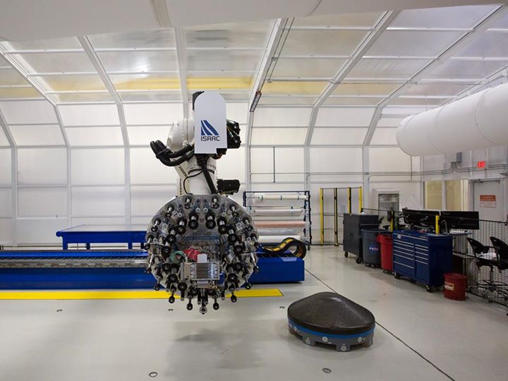 Our celebrated robot ISAAC now has a sealed workshop and is …