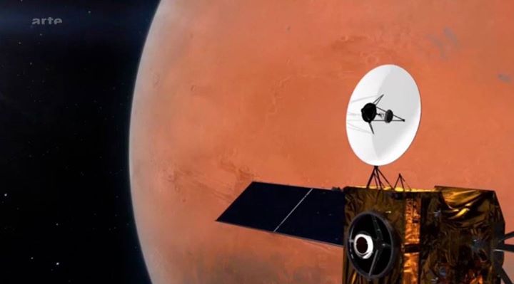 On 19 October, the ExoMars TGO orbiter and its lander module Schiaparelli will r…